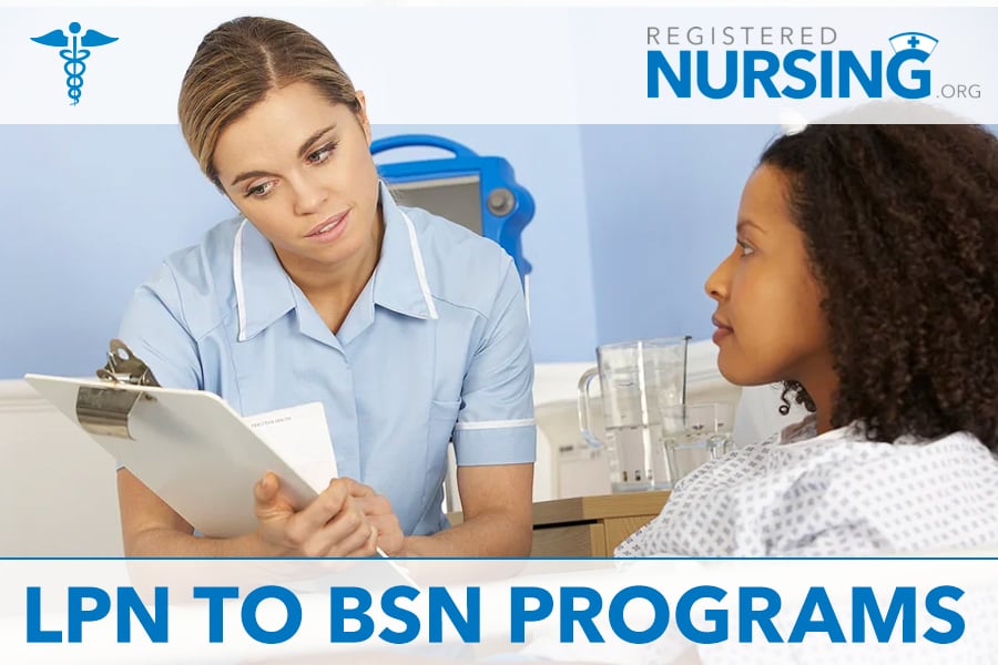 LPN to BSN Programs - Online & Campus