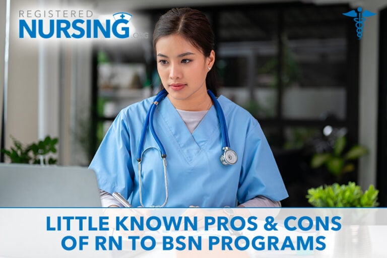 6 Little-Known Pros and Cons of an RN to BSN Program